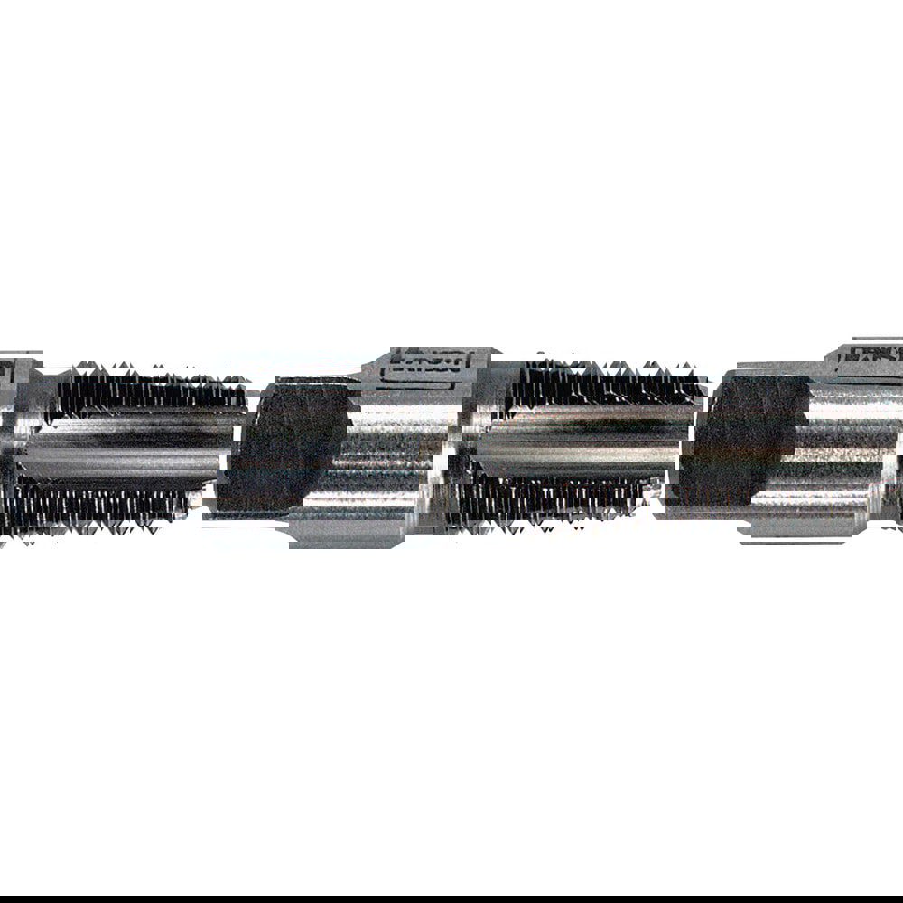 British Standard Pipe Tap: 1/4-19 BSPT, Taper Chamfer, 4 Flutes